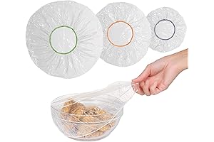 Proofing Covers - 100 Reusable Food Covers for Bread Proofing, Bowl Covers,...
