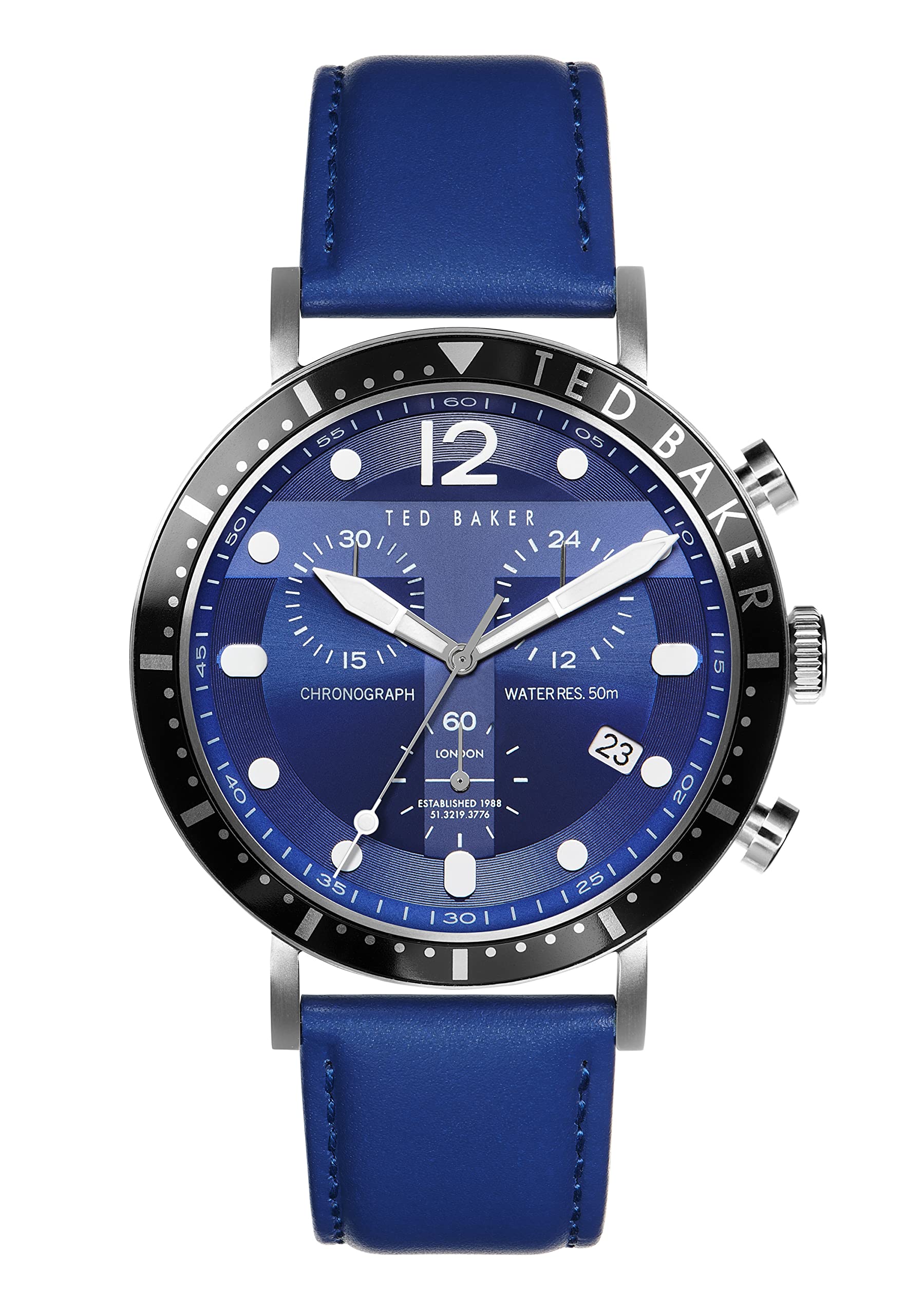 Ted Baker Analog Blue Dial Mens Watch - BKPMRS206 (B09SVQBJHQ) Amazon Price History, Amazon Price Tracker