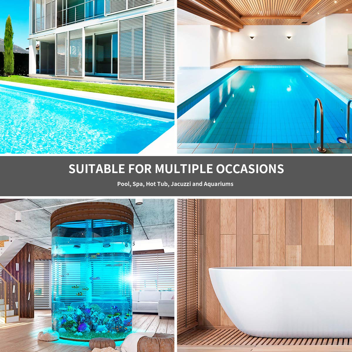 Buy CestMall Pool Cleaning Kit 4PCS Pool Brush Set with 18inch Pool