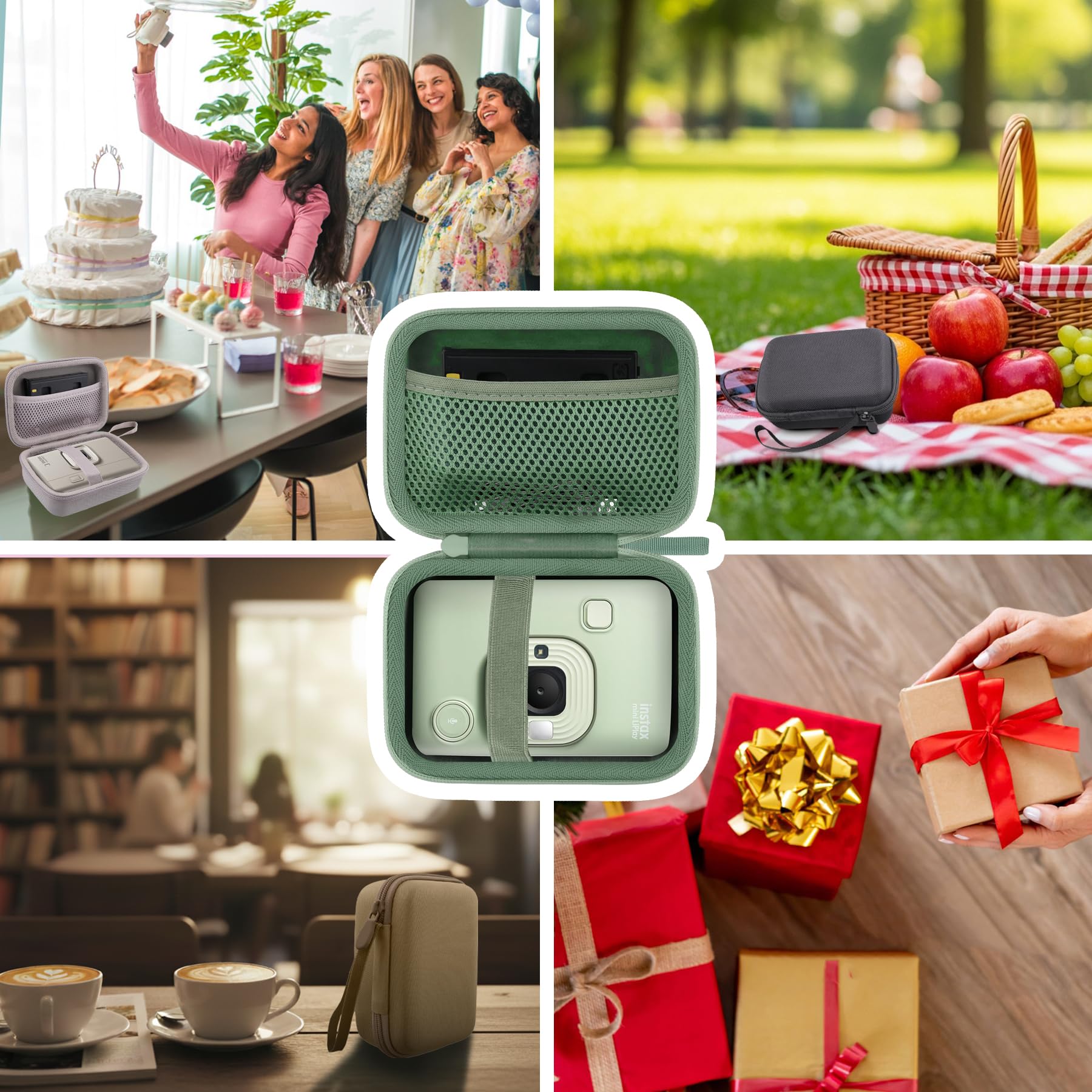 co2CREA cassa custodia borsa per Fujifilm INSTAX Mini LIPLAY/LiPlay