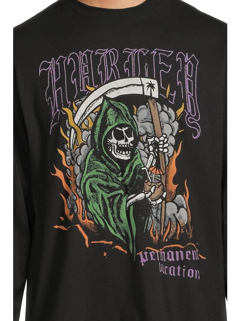 Black Hurley Reaping Long Sleeve