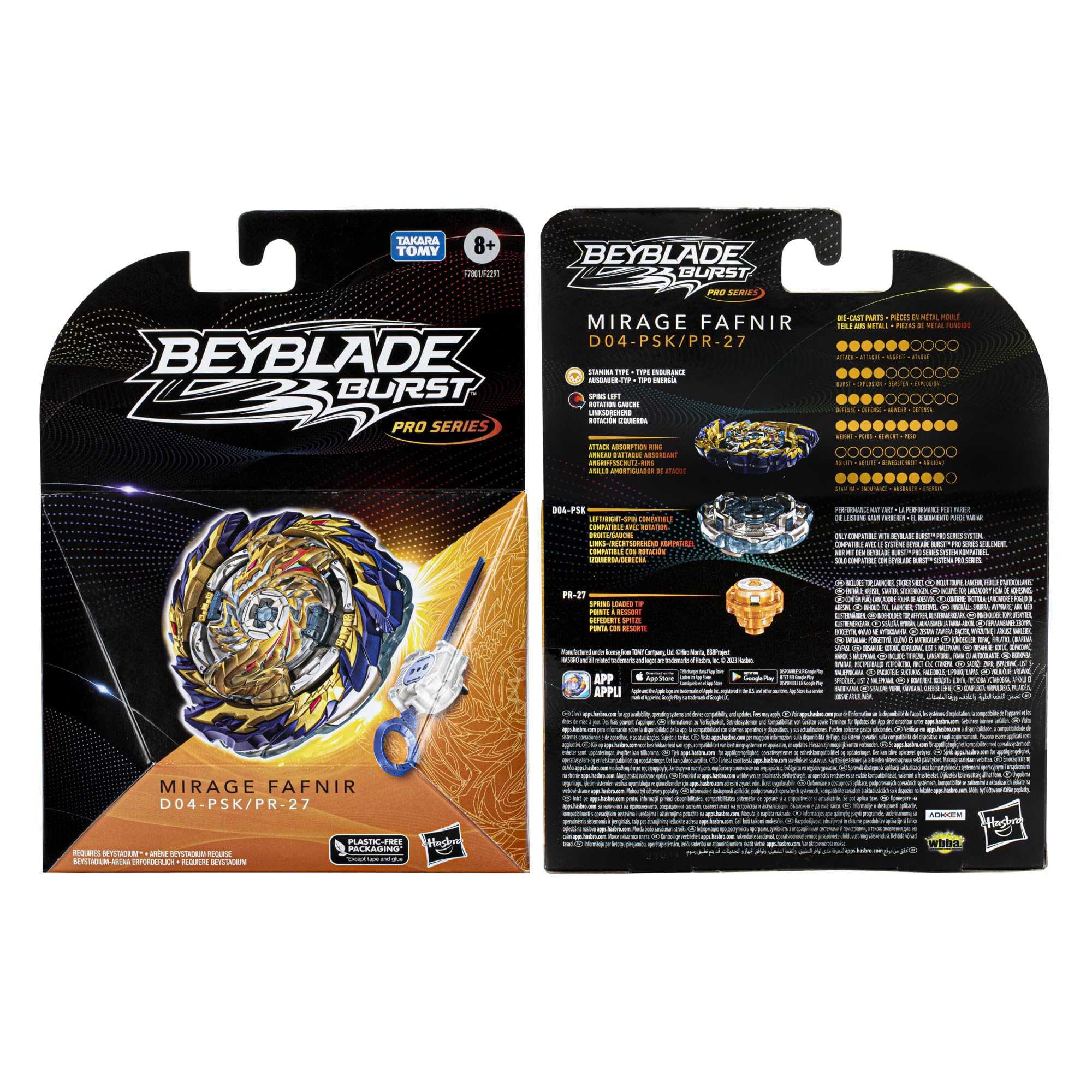 Hasbro Beyblade PS Mirage Fafnir F7801ES0