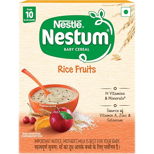 NESTUM Baby Cereal Rice Fruits 300g