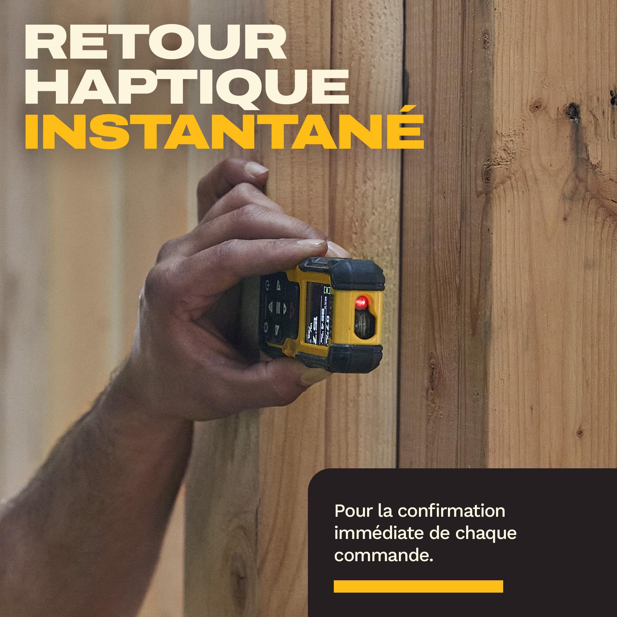 DEWALT Télémètre Laser 60 m à Piles Alcalines, DWHT77200-XJ