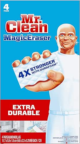 Mr. Clean Magic Eraser Extra Durable, Cleaning Pads with Durafoam,