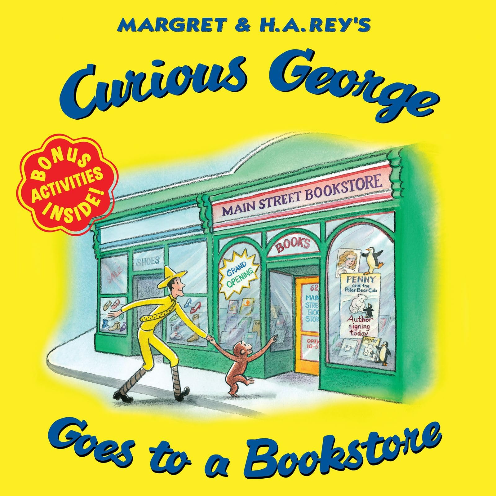Curious George Goes to a Bookstore: The Education of a Journalist Paperback – Picture Book, 1 May 2017