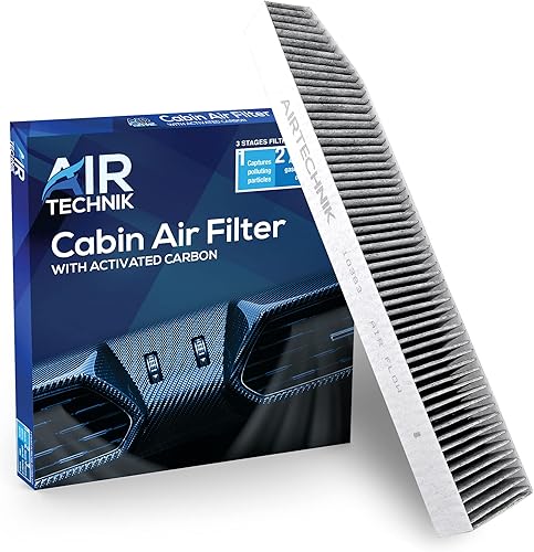 AirTechnik CF10363 Filtro de aire de cabina con carbón activado | Compatible con Jeep Grand Cherokee 1999-2010 - 5013595AB