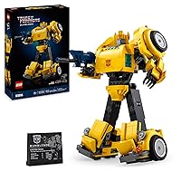 LEGO Icons Transformers Bumblebee Action Figure Robot da Collezione