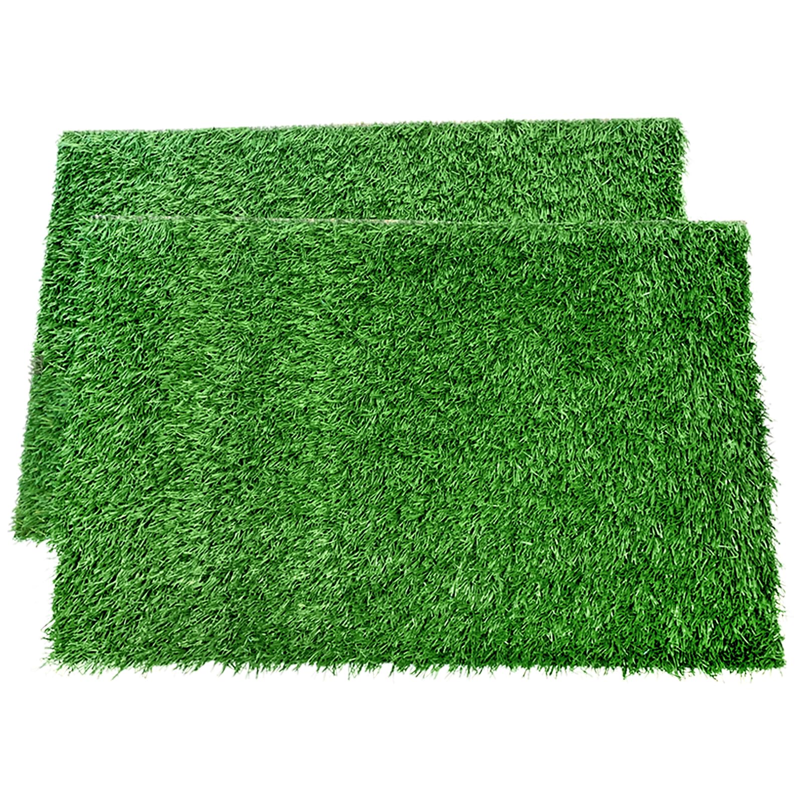 Photo 1 of LOOBANI 2-Pack Artificial Grass Dog Potty Pads 18x23 inch