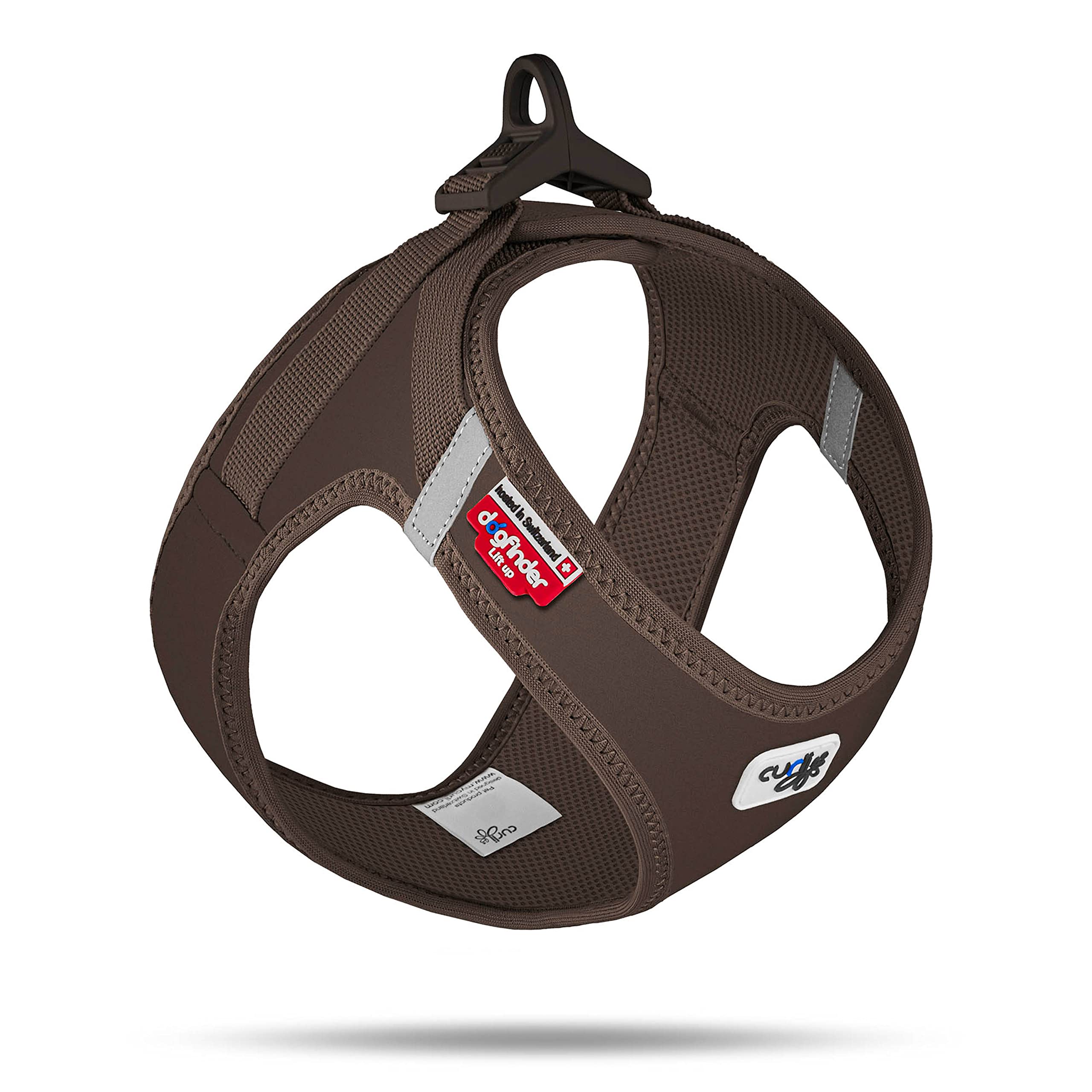 Vest Harness curli Clasp Softshell Brown 3XS
