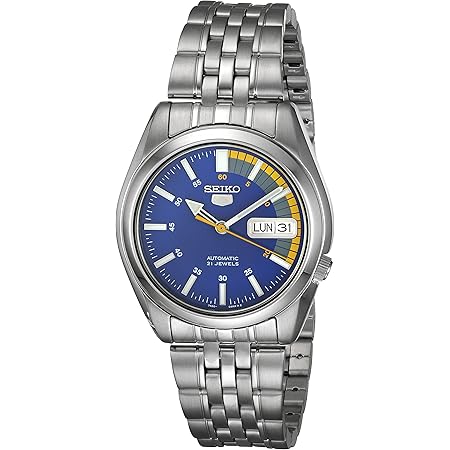 Amazon セイコー Seiko 5 腕時計 自動巻き 海外モデル ブルー Snk371k1 メンズ 逆輸入品 メンズ腕時計 腕時計 通販