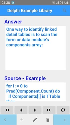 Delphi Example Library - Tips and Tricks + Forum