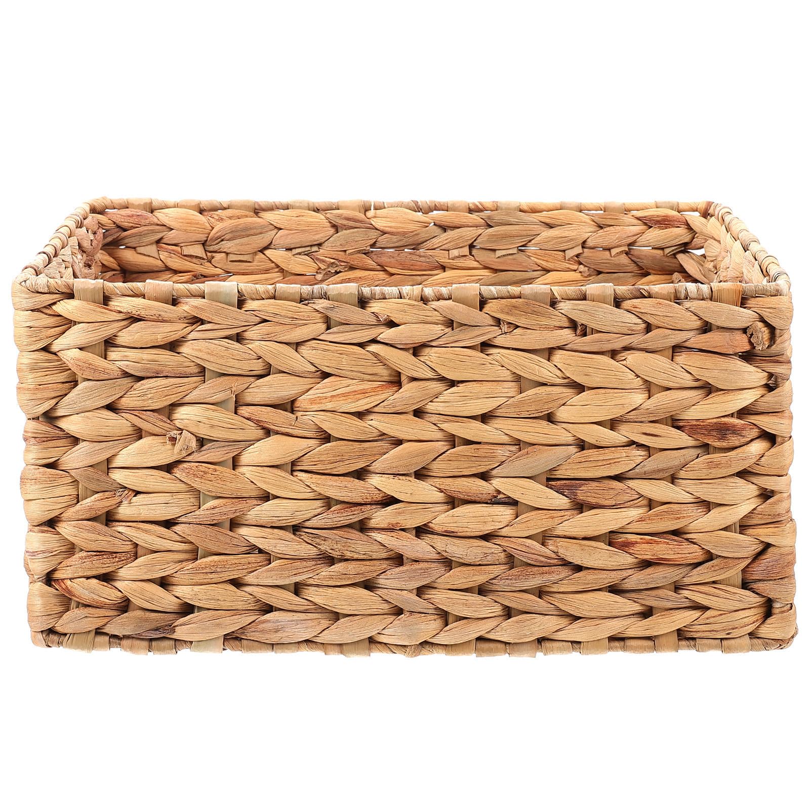 Panier de rangement en osier pour étagère et chambre d'enfant naturelle