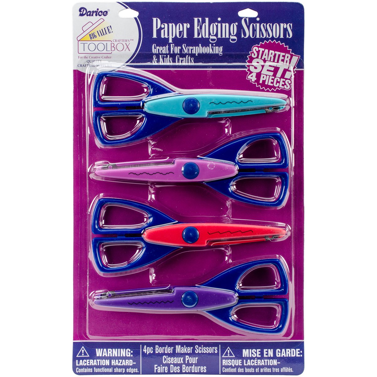 Big Value Paper Edging Scissors 4 Piece Starter Set3