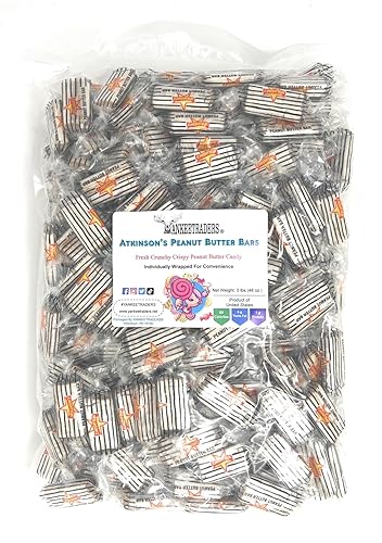 Barras de mantequilla de maní de caramelo bolsa de 3 libras