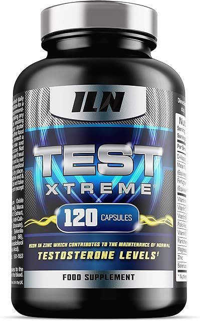 Test Xtreme - Testosterone Supplements for Men with Zinc for Normal Testosterone Levels - Natural and Safe - Zinc and Magnesium Booster (120 Capsules)