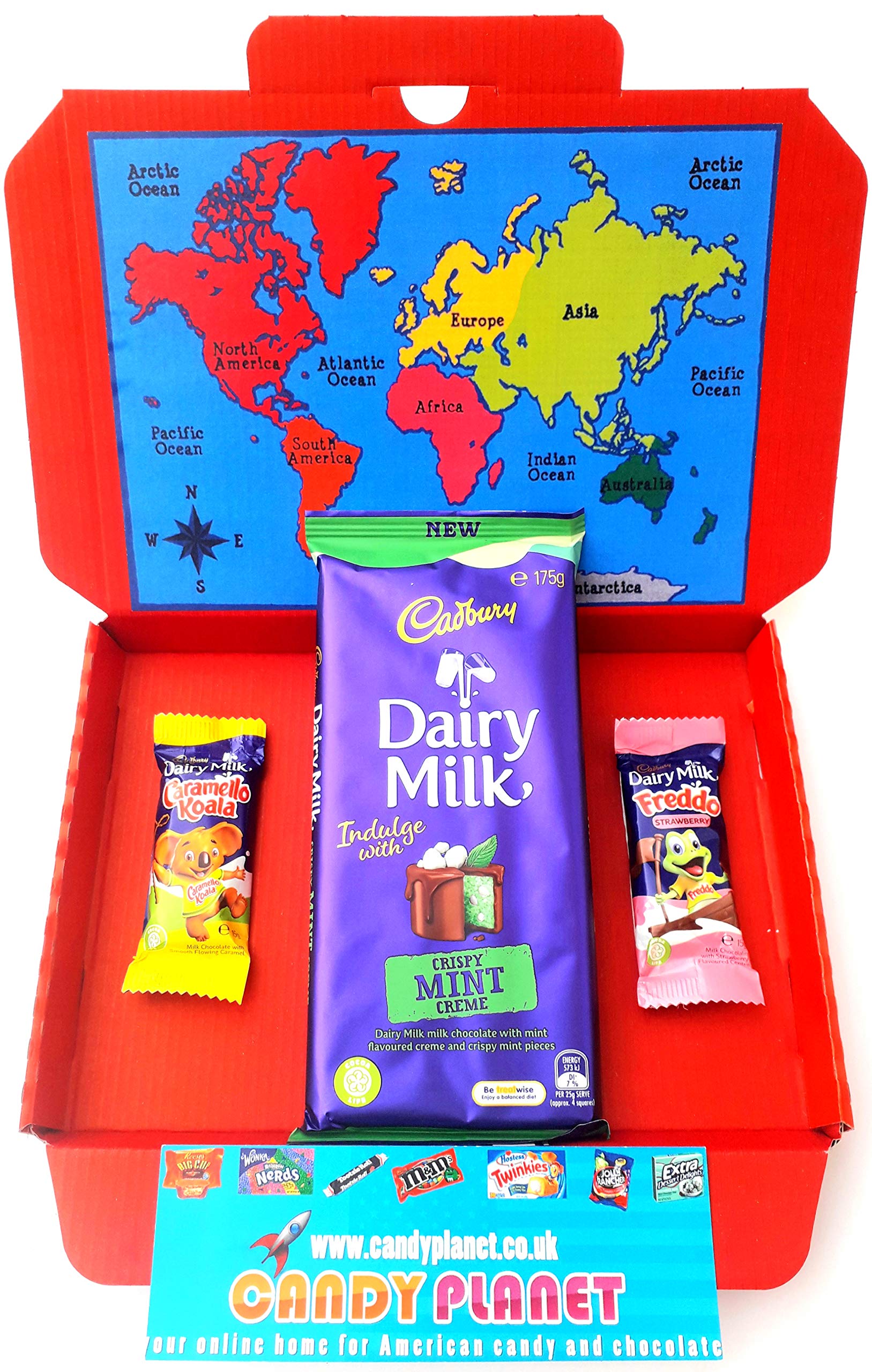 Buy Cadbury Cri Mint Creme Bar 175g Australian New Zealand Chocolate