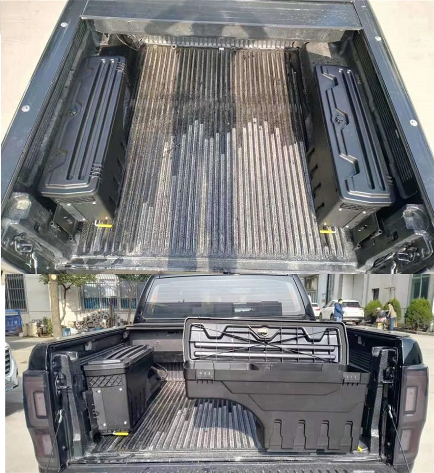 Aufbewahrungsbox Für Den Hinteren Kofferraum Für Ranger T6 T7 T8 Pickup 2012 2013 2014 2015 2016 2017 2018 2019 2020 Gepäckraumabdeckung
