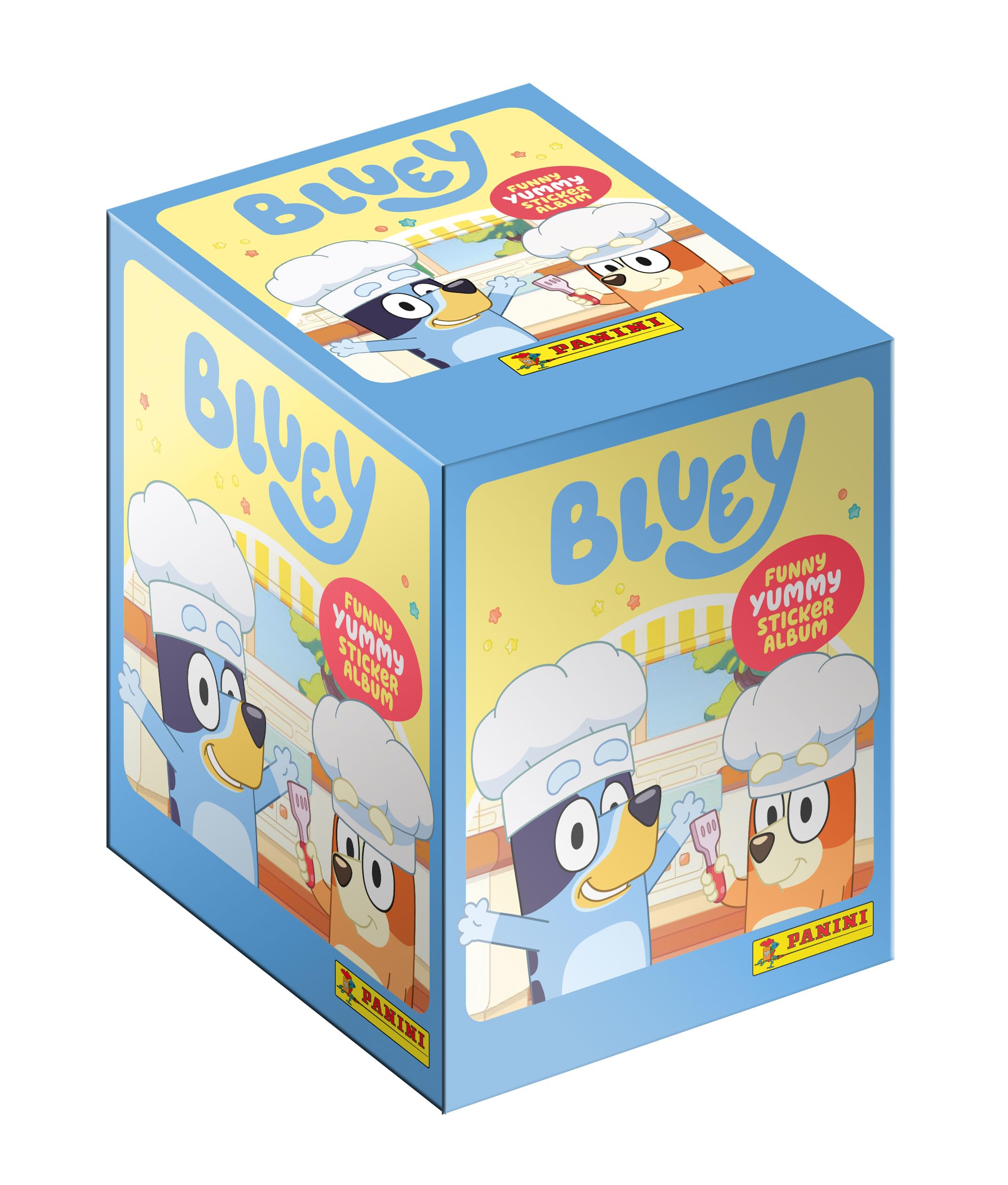 Panini Bluey Funny Yummy Sticker Collection - x36 Packs