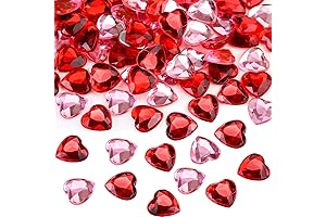 Enhance Your Crafts with CHENGU's Acrylic Hearts: Small Plastic Hearts for DIY...