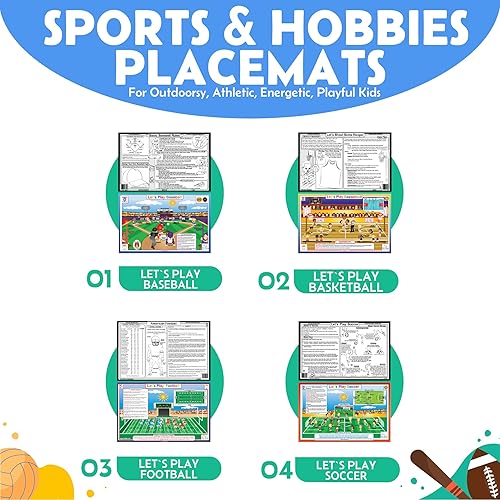 Miniatura 3 de Tot Talk Mantel individual educativo de pesca para niños