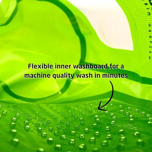 Miniatura 4 de Scrubba Bolsa de lavado Mini lavadora ultracompacta, ideal para viajes, campamento y senderismo, lavadora portátil y bolsa seca, artículos