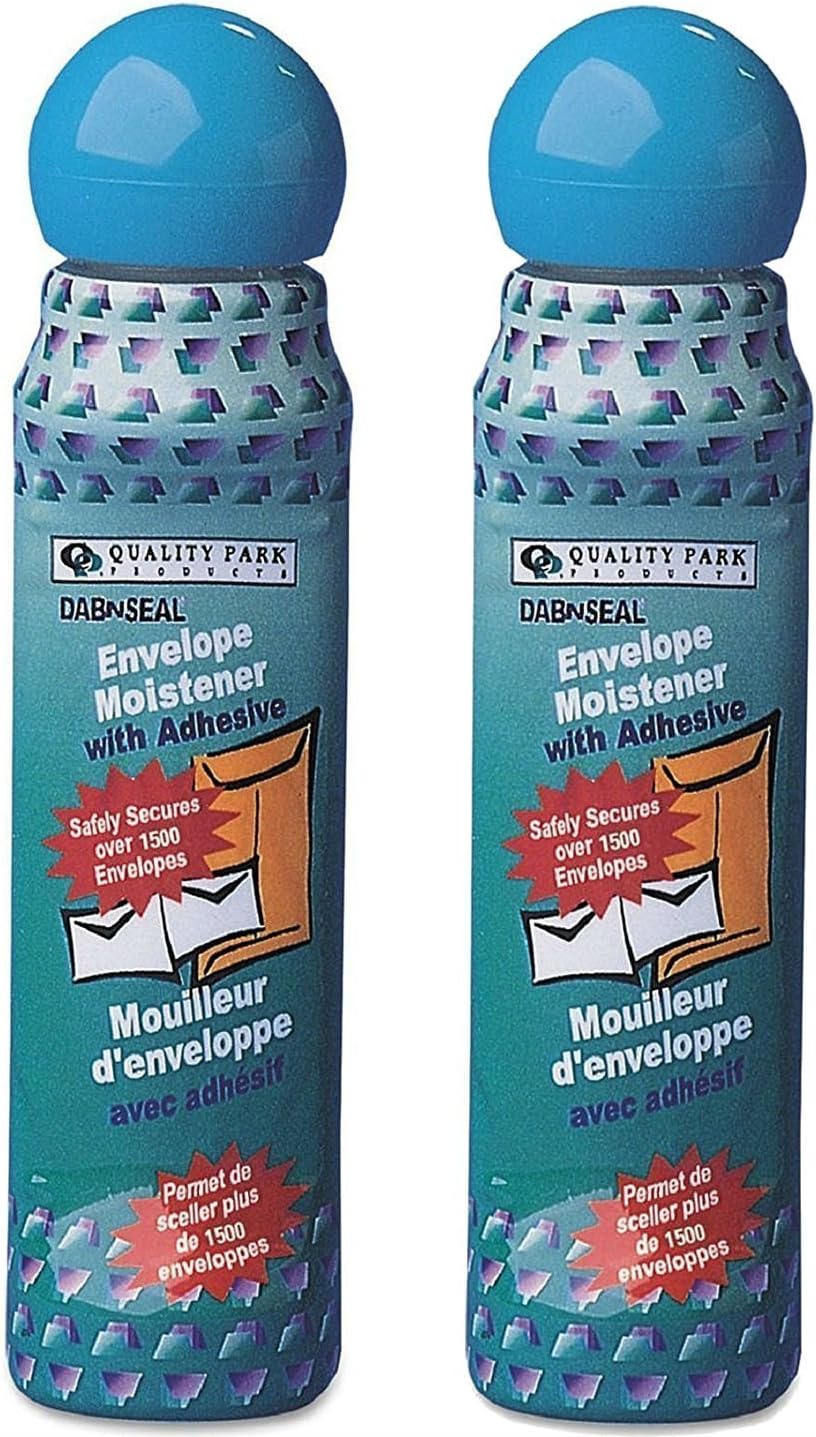 6 X Quality Park DabnSeal Envelope Moistener With