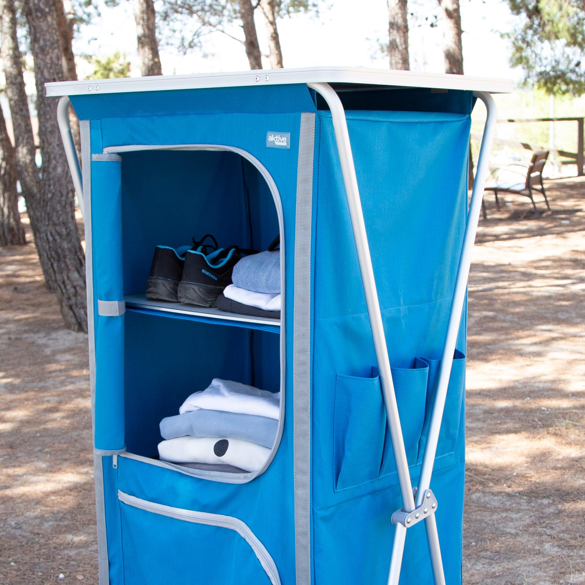 Aktive Cuisine Camping Aluminium et Textile
