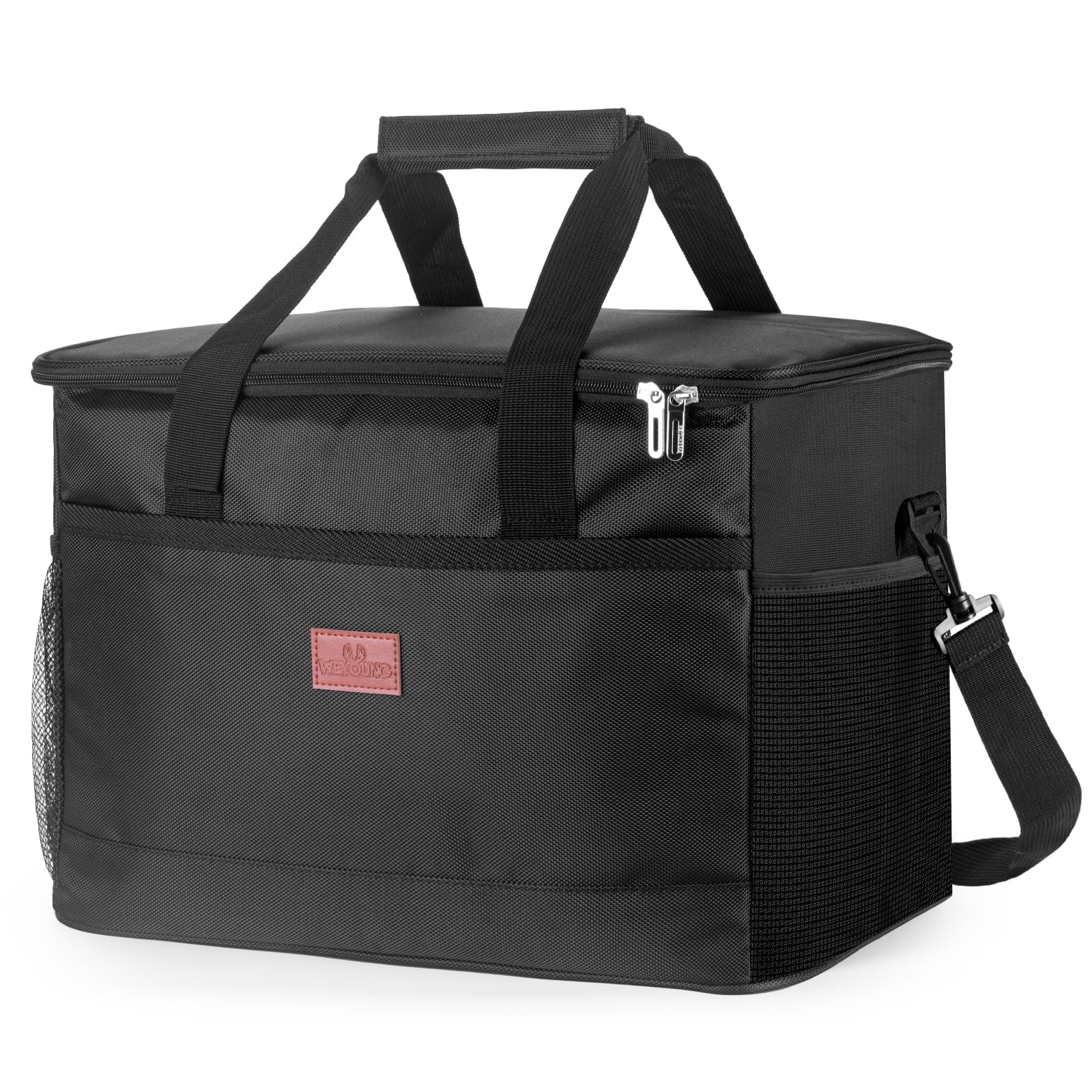 Dyserbuy 30L Large Cool Bag, Reusable Tote Cooler Bag, Insulated Picnic Lunch Bag Box, Picnic Bag for Camping, BBQ, Travel, Family and Outdoor Activities