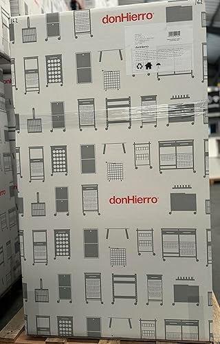 Miniatura 2 de DON HIERRO - Cubek - Papelera de reciclaje, papelera de gabinete, papelera, 4 compartimentos individuales inclinables. - Negro