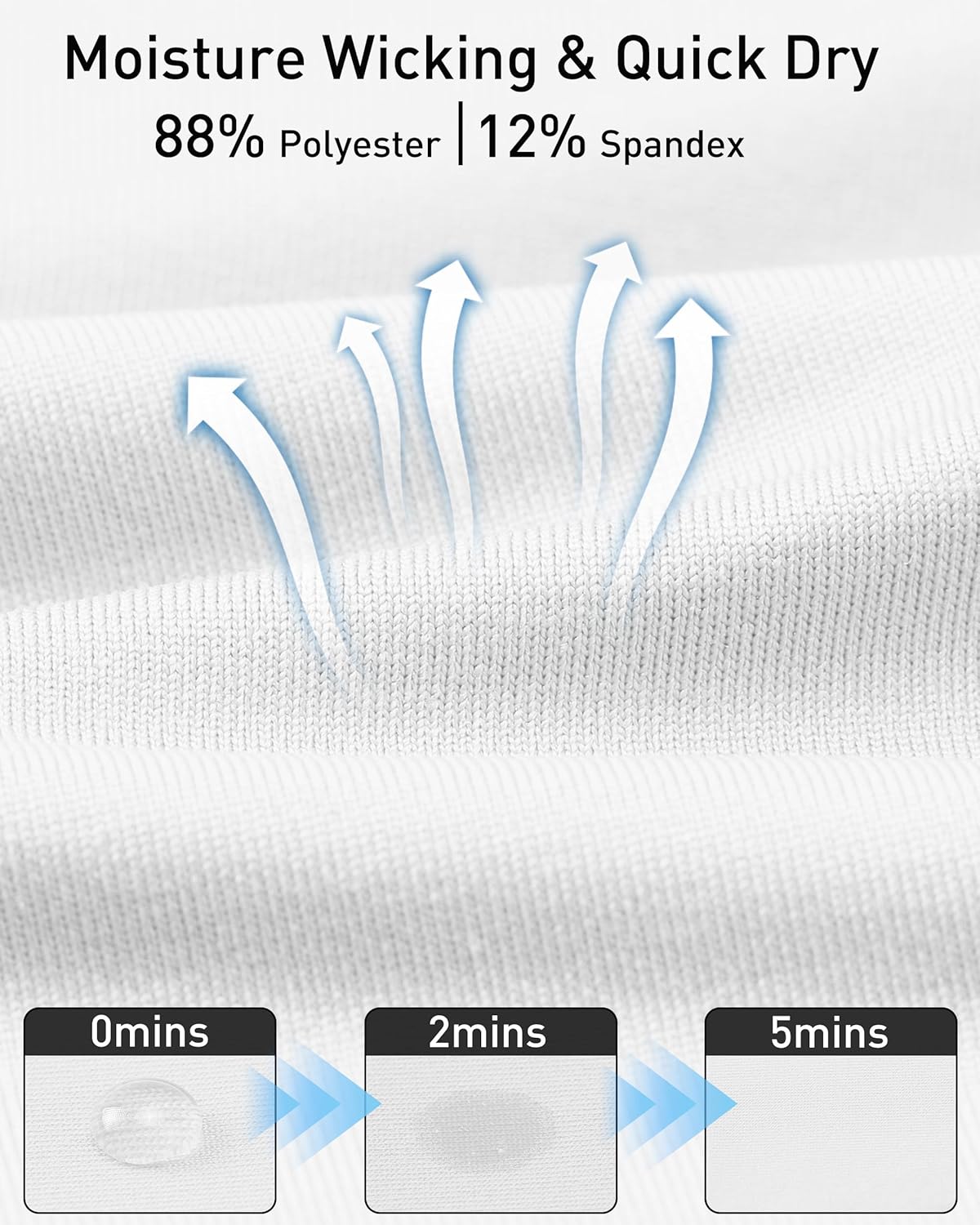 Roadbox 2 Pack Men's Compression Pants, Quick Dry Running Tights Workout Leggings, Athletic Base Layer for Gym Football Yoga - Image 5