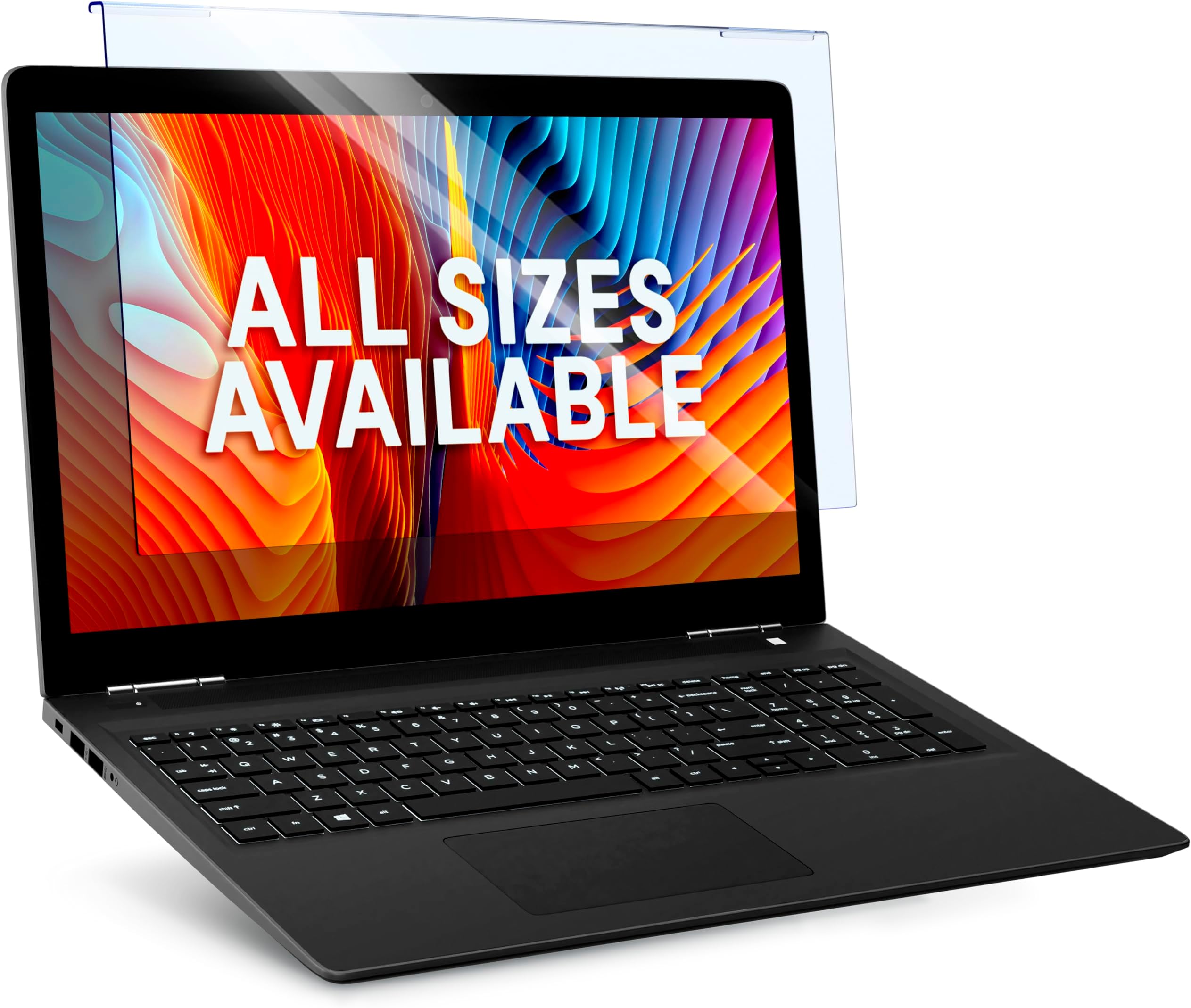 – VINTEZ Blue Light Screen Protector for 14 Inch Computer Monitor and Laptop – Anti-UV Blue Light Blocking Film for Desktop PC, Eye Protection Filter, 12.6" x 8.1", 1 Pack