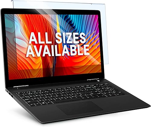 VINTEZ Protector de pantalla de luz azul para monitor de computadora y portátil de 14 pulgadas, película de bloqueo de luz azul anti-UV para PC de