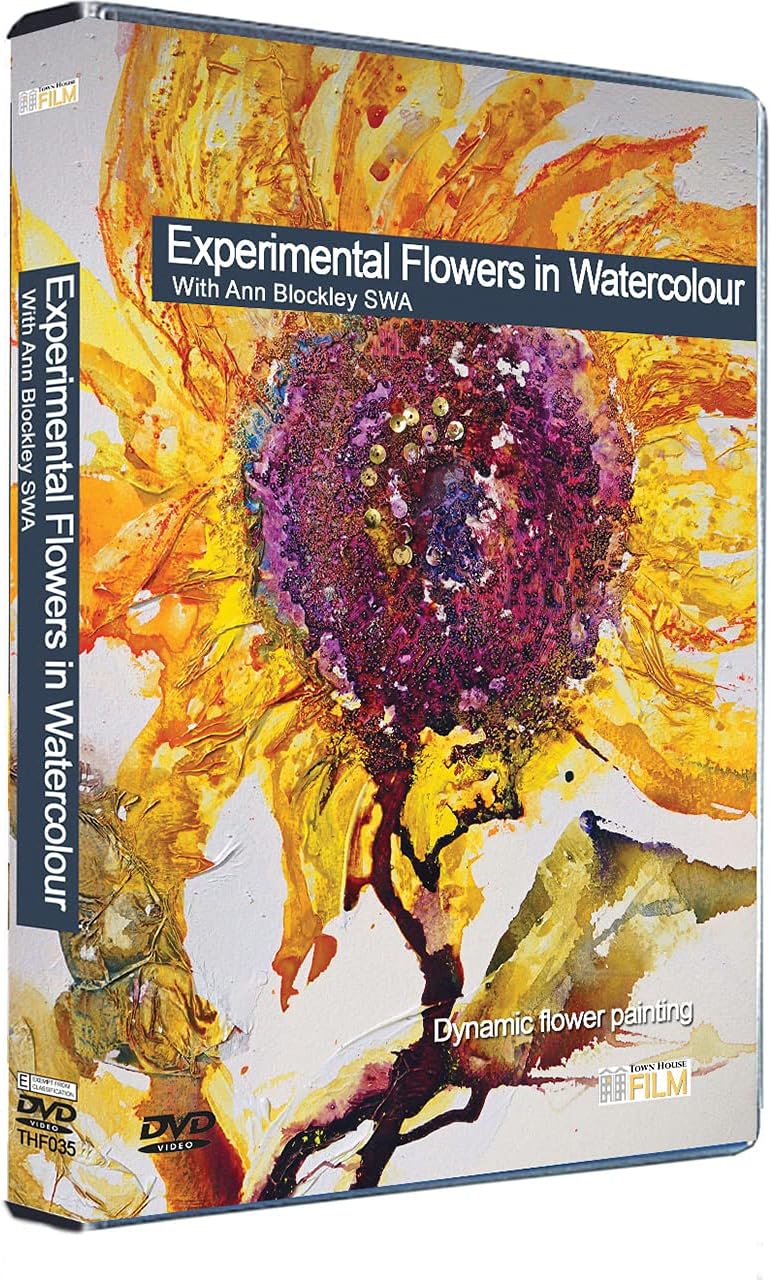 Experimental Flowers in Watercolour DVD Ann Blockley NTSC for US