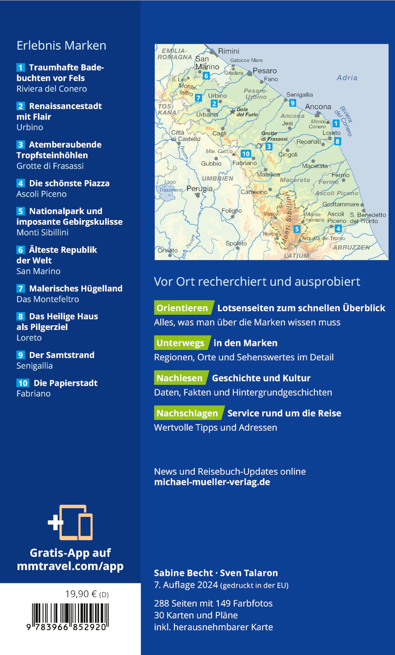 MICHAEL MÜLLER Reiseführer Marken: 100% authentisch, aktuell und vor Ort recherchiert. Inkl. Faltkarte & App. (MM-Reisen)