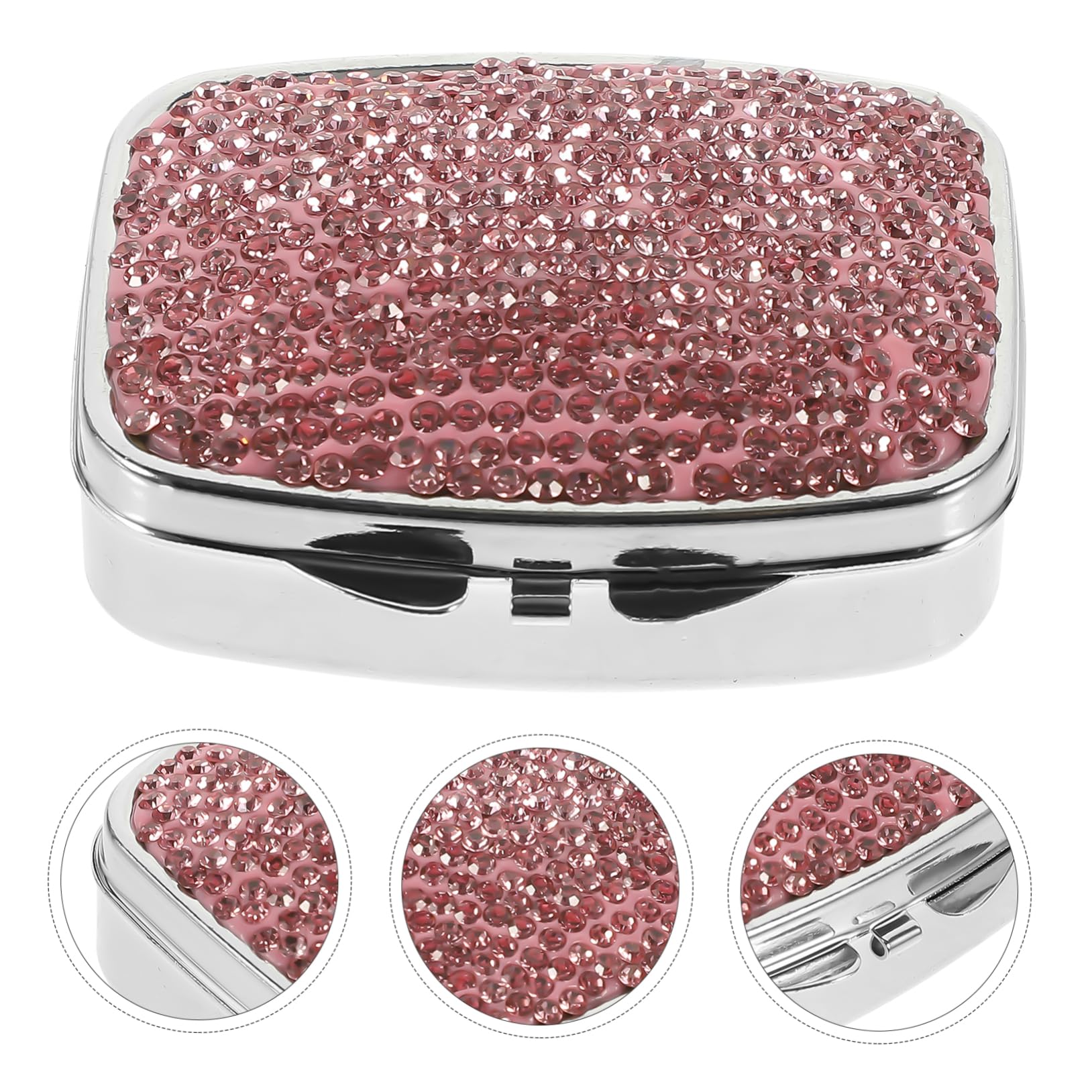 minkissy 5stücke Reise-medikamenten-organizer Aus Kompakte Pillendose Für Unterwegs Für Vitamine Und Medikamente Staubdicht Und Praktisch Für Büro Und Outdoor-aktivitäten