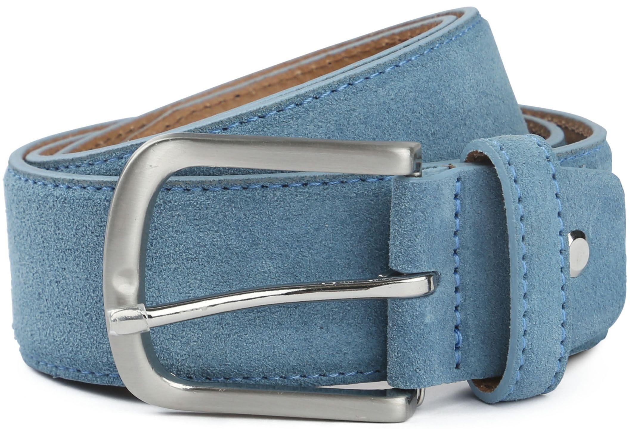 Suitable Riem Suède Leer Navy 1107334-040 kopen | Suitable