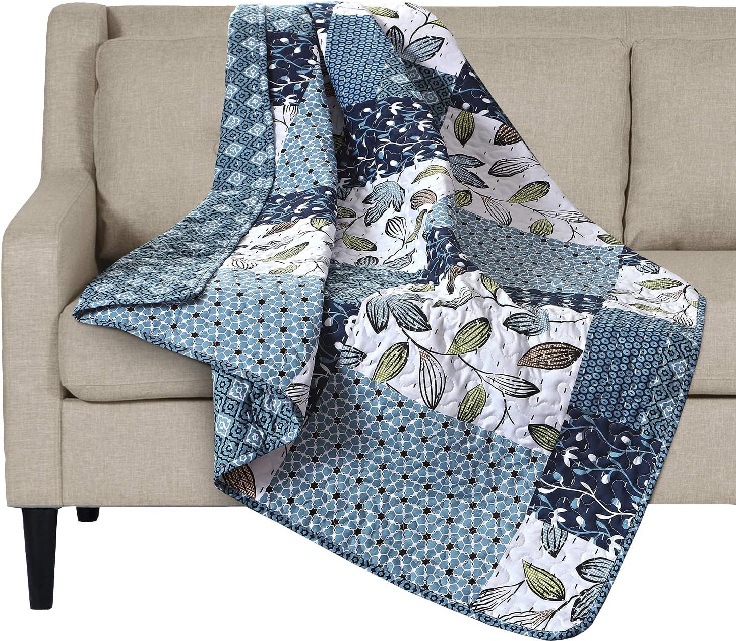 SLPRSova Pacific Coast Printed Quilted Throw, 130cm x 150cm