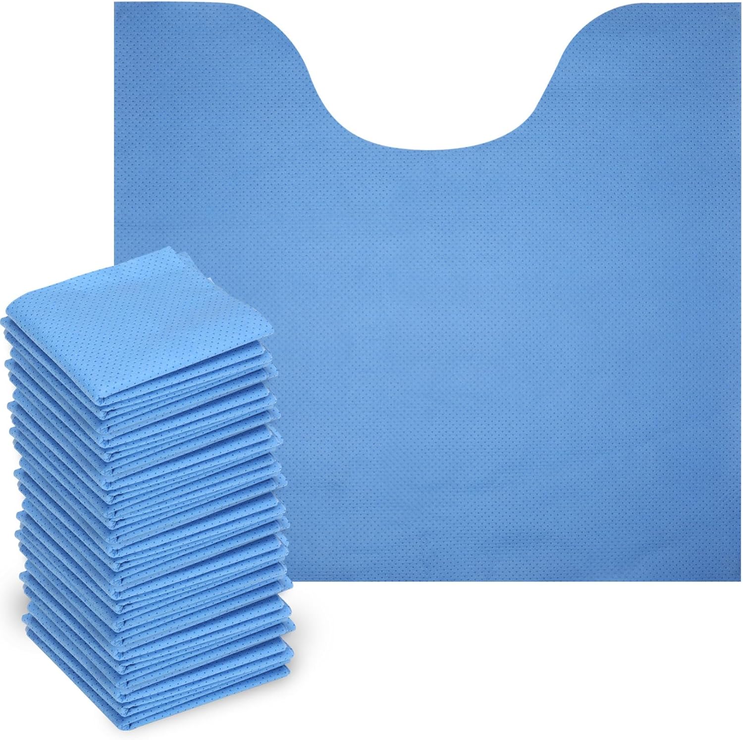 Upgraded 25 Pack Disposable Toilet Mats,Super Absorbent