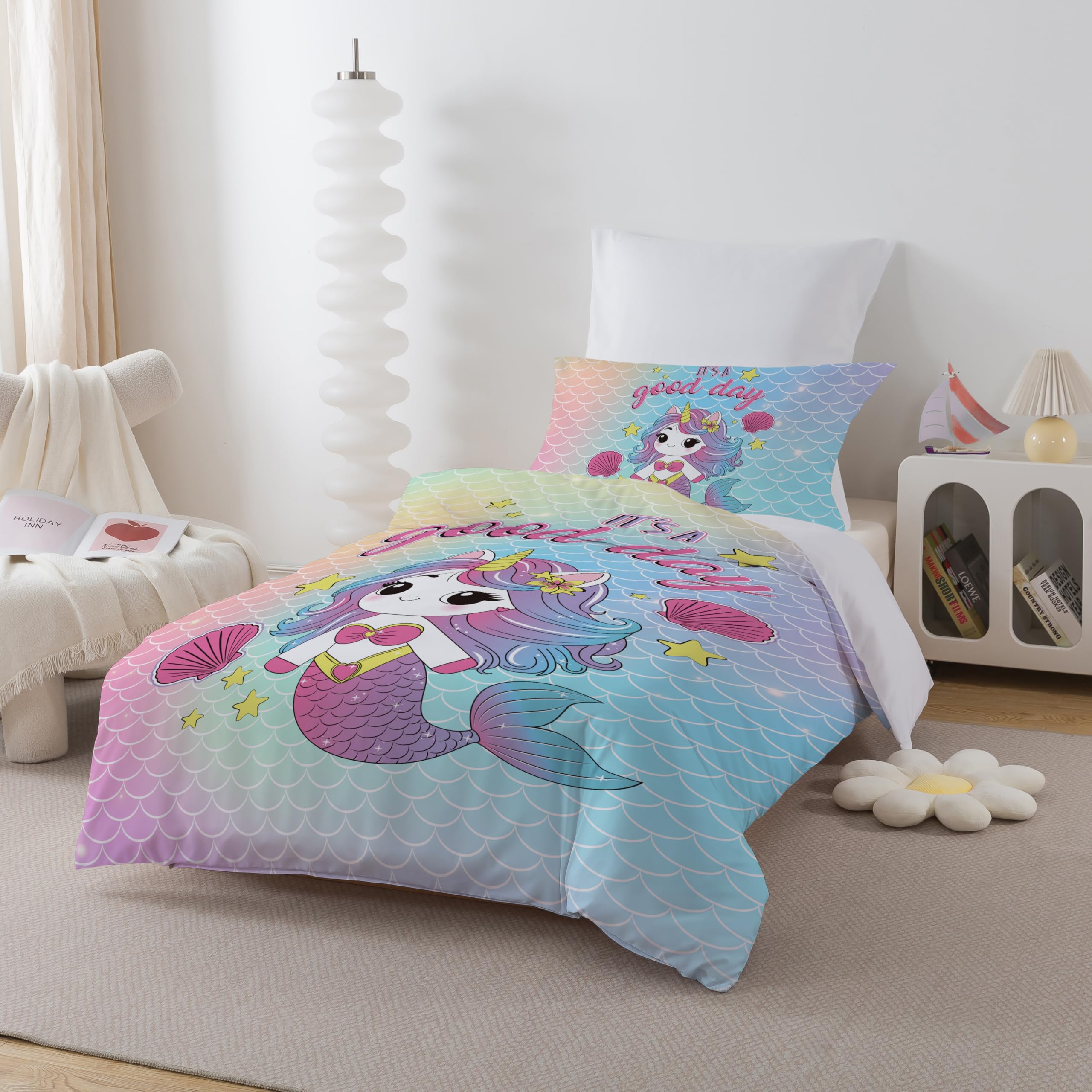 ROZTYLJ Mermaid Kids Duvet Cover - Image 3