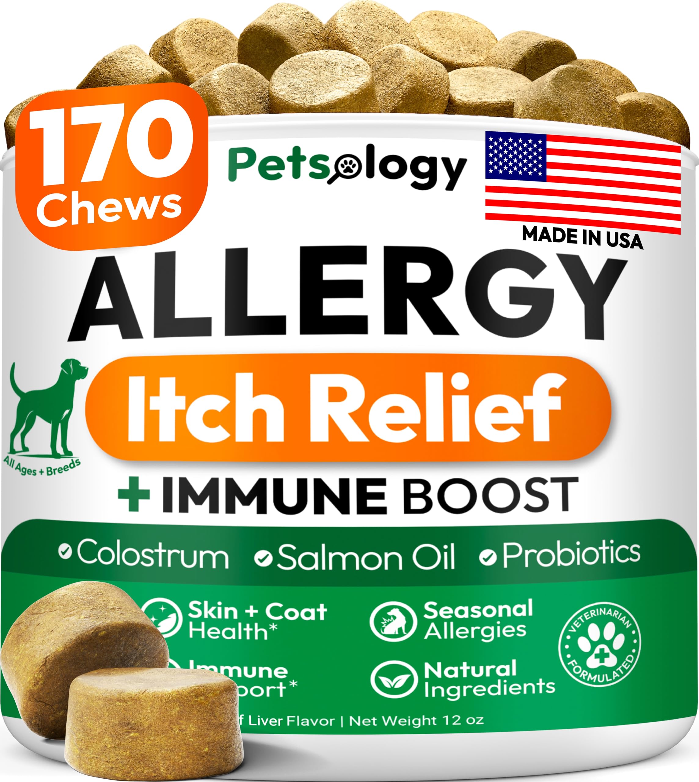 Petsology Dog Allergy Chews