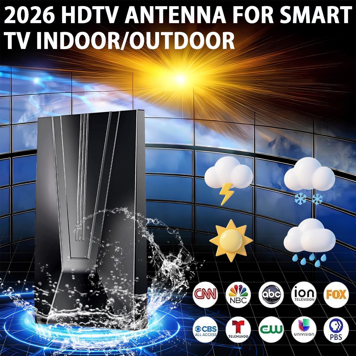 Antena de TV interior para Smart TV (V021)