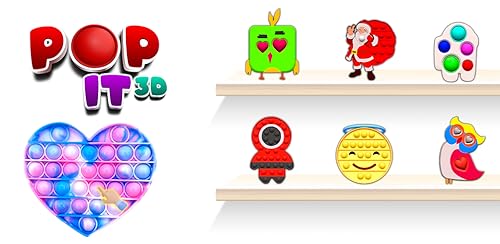 Pop It 3D - DIY Antistress Asmr Toys for Kids