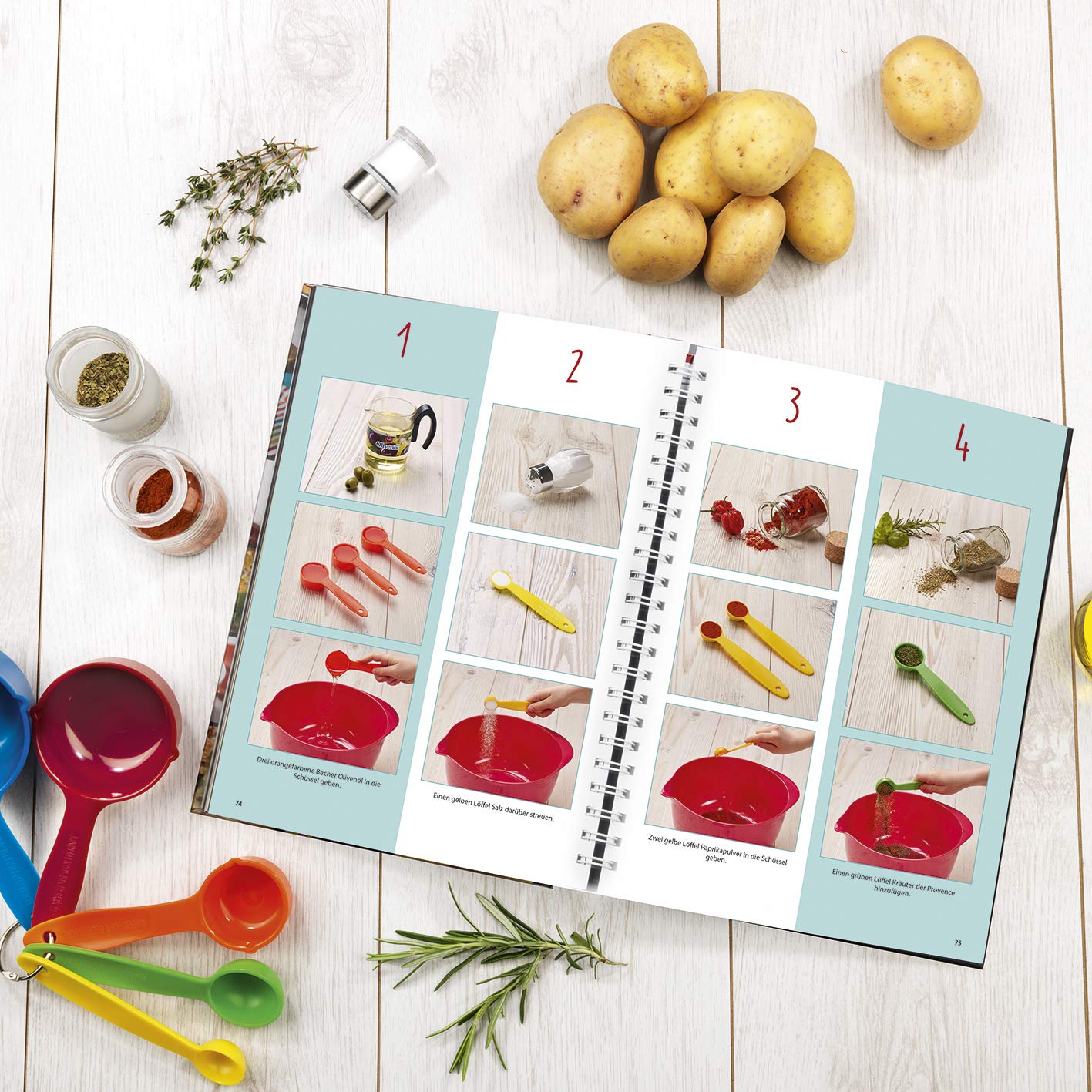Kinderleichte Becherküche - Ofengerichte für die ganze Familie (Band 5): herzhafte Rezepte fuer Komplette Mahlzeiten, Original seit 2013: ... Backen und Kochen für Kinder ab 3 Jahren)