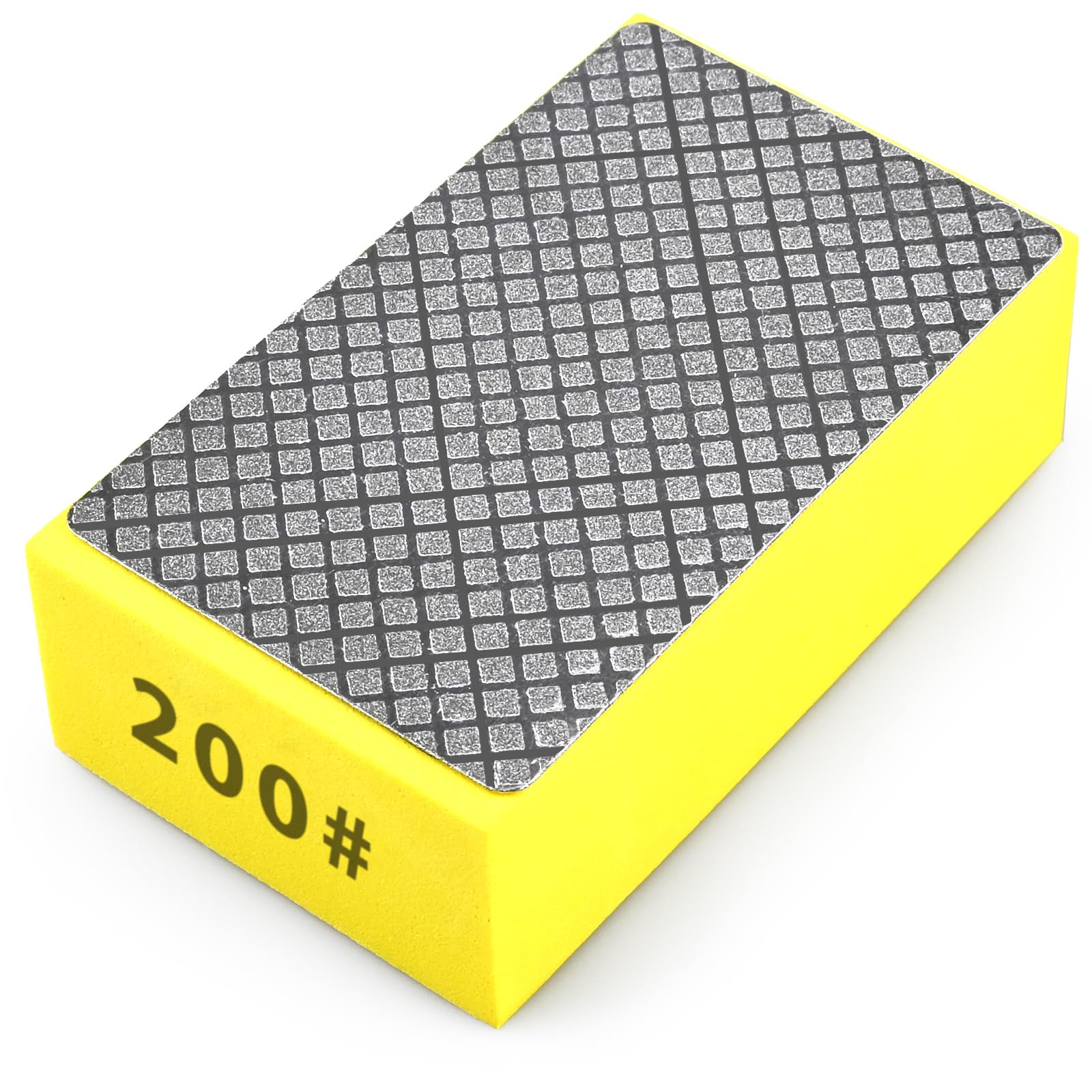 Buy 1pcs Diamond Hand Polishing Pad 200 Diamond Polishing Pad, Foam