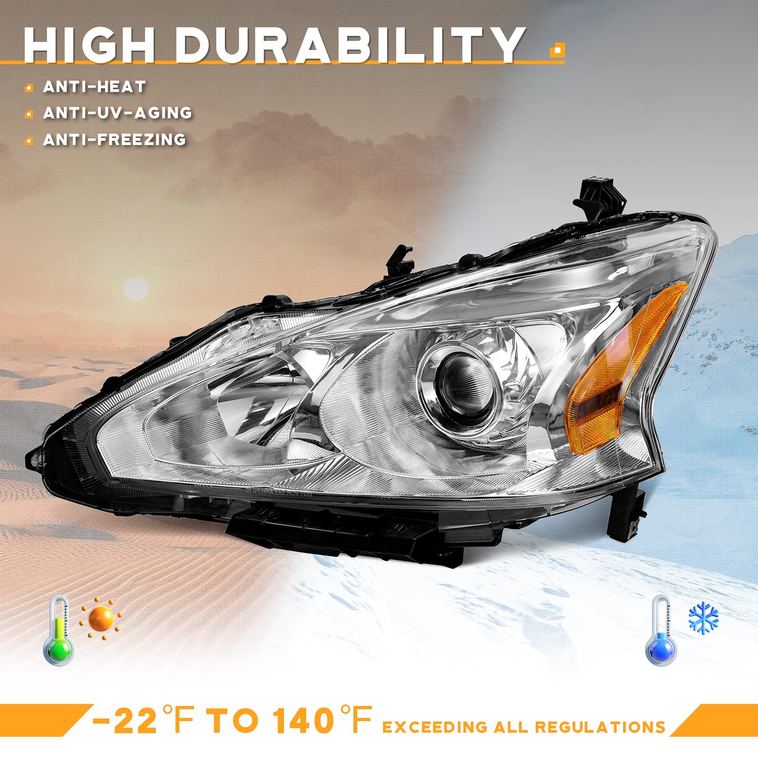 Amazon.com: WEELMOTO Headlight Assemblies for 2013-2015 NISSAN