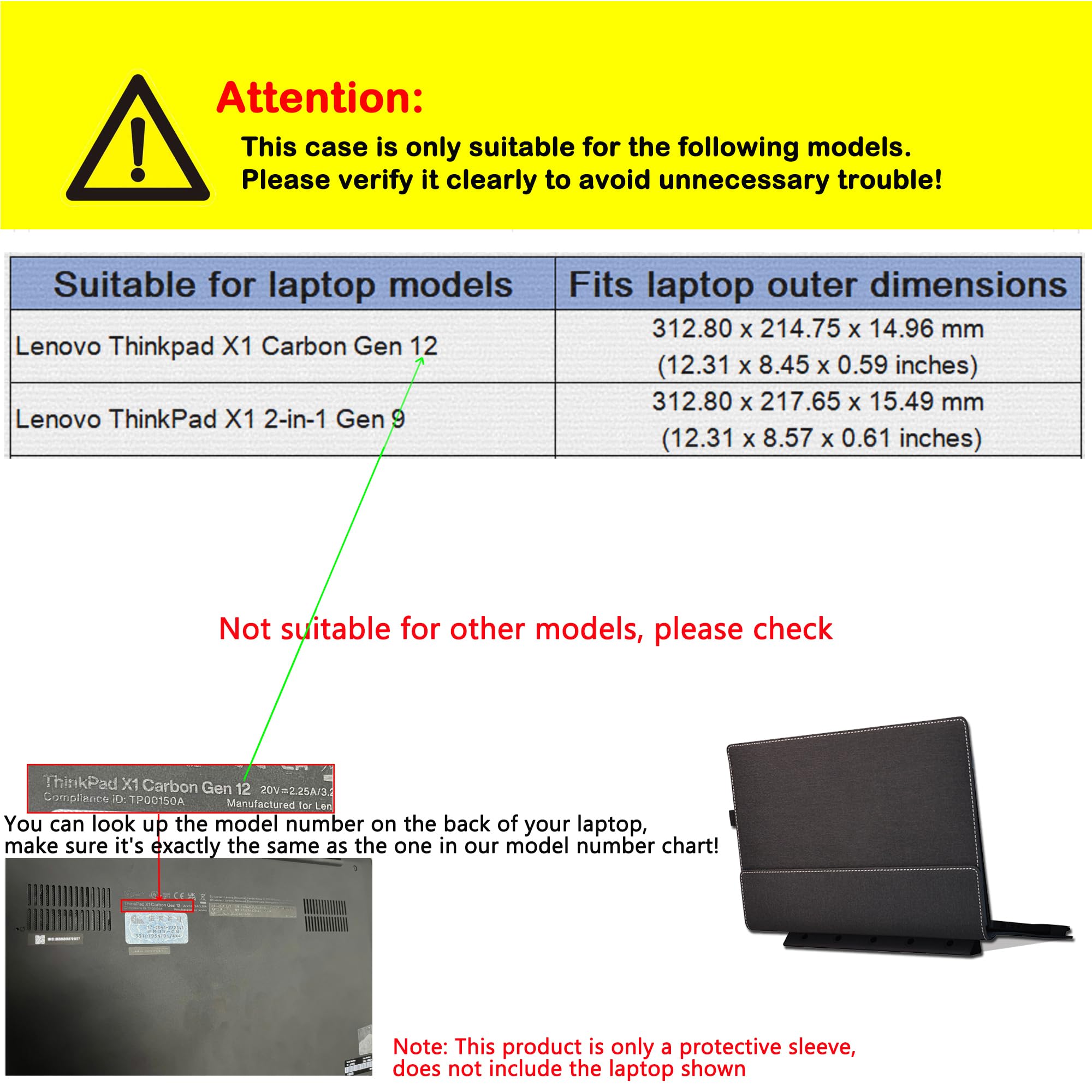 Custodia per computer portatile Lenovo ThinkPad X1 Carbon