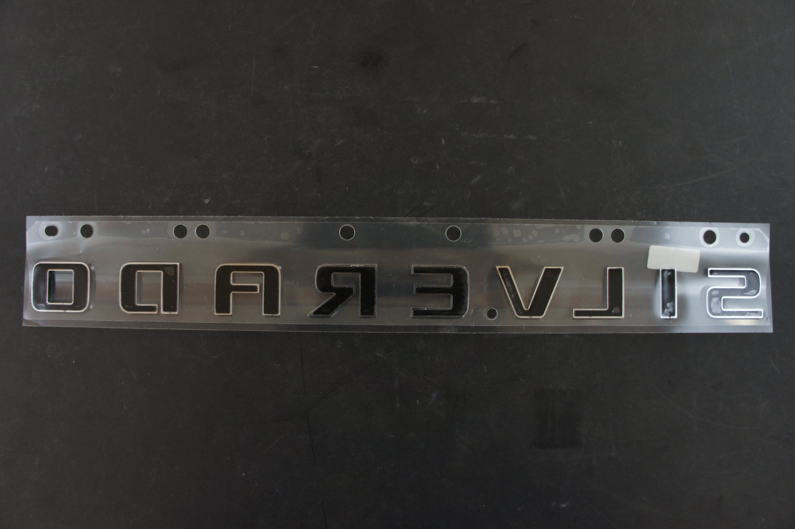 Grill For Gloss Black Vinyl Bowtie Grill Emblem Overlay For 2007-2013