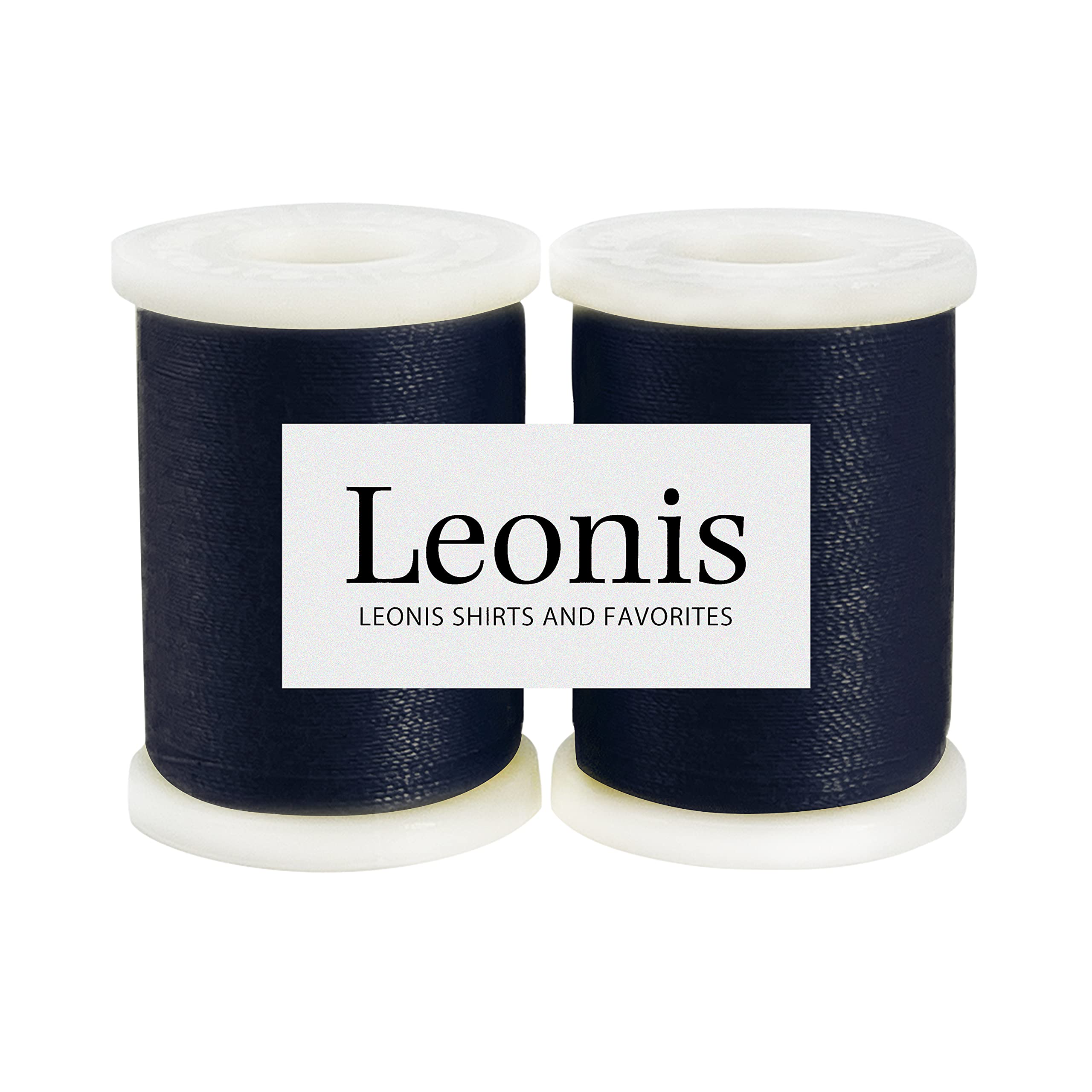 LEONIS Polyester All-Purpose Sewing Threads 110 Yards/100m 2pcs [ 78311 ]
