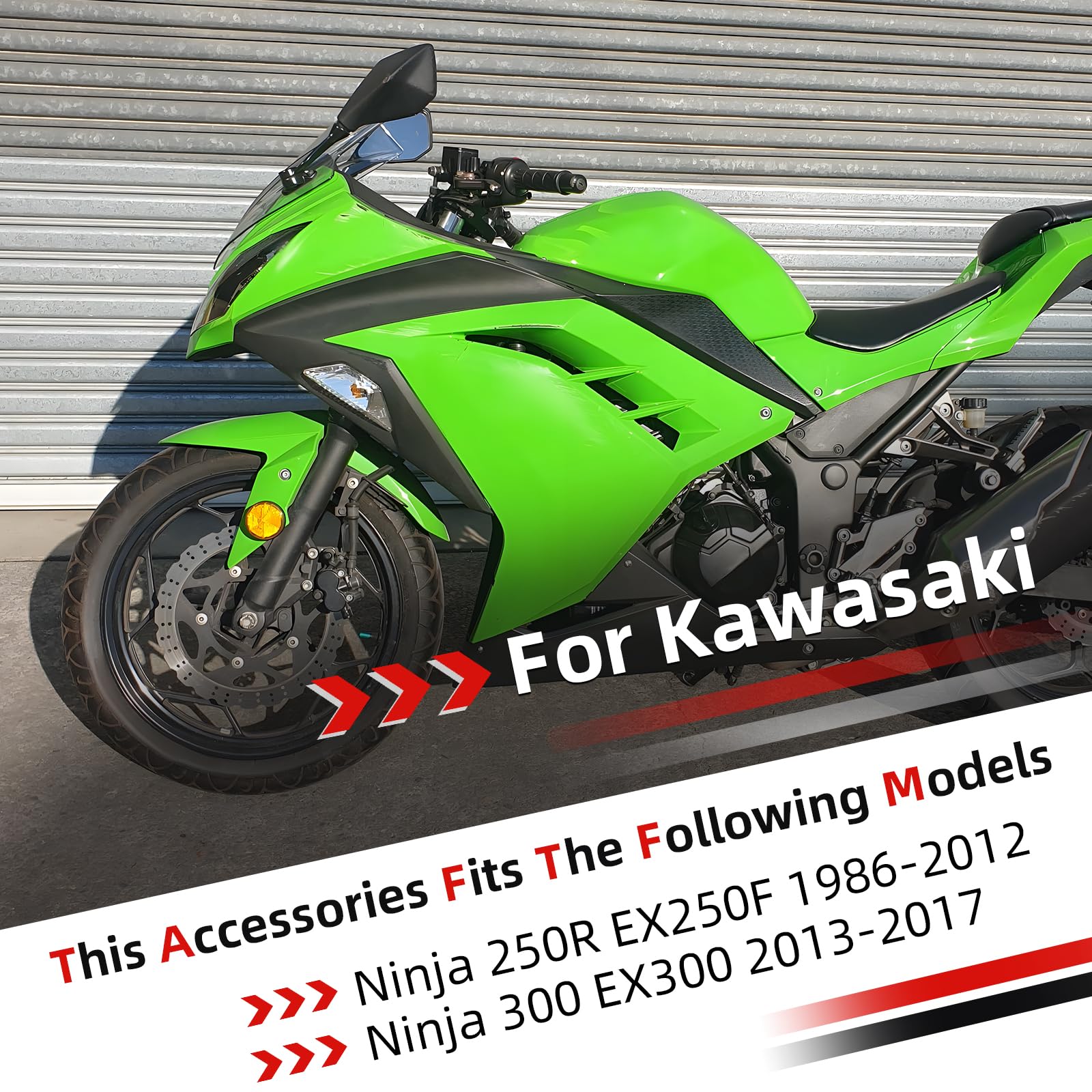 Amazon.com: MOTO1988 for Kawasaki Ninja 250R 300 EX250F EX300 1986